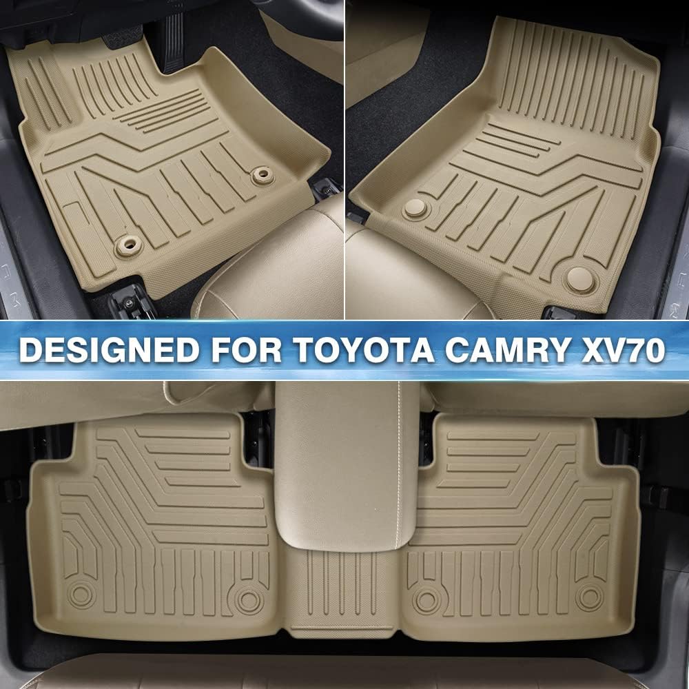 Custom Fit All Weather Floor Liners 1st and 2nd Row Mat Liner Set Z941635