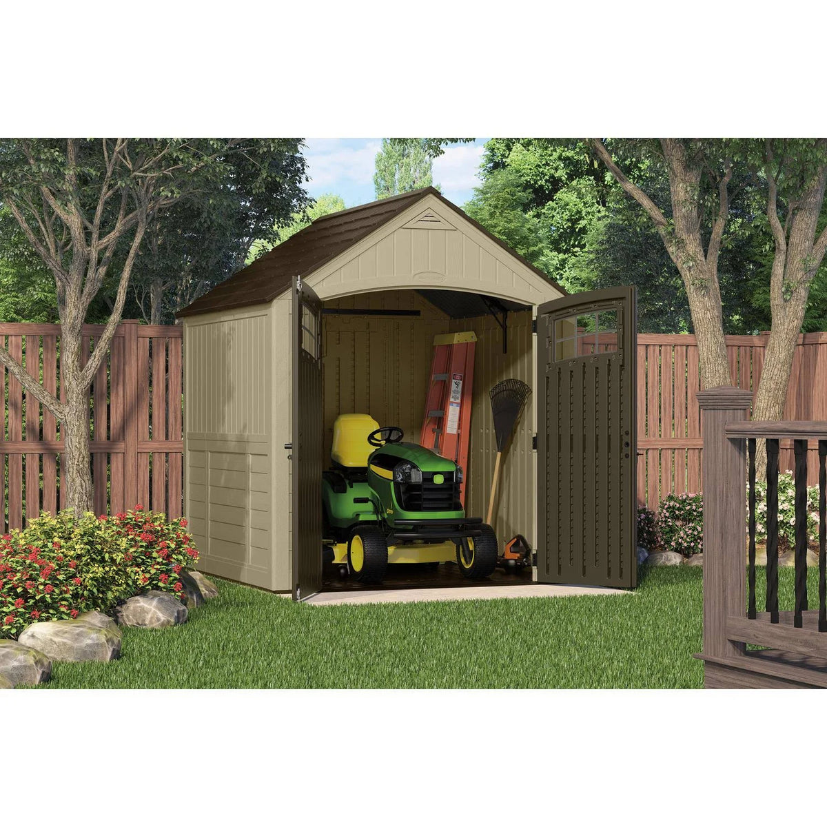 7 ft. x 7 ft. Storage Shed I95634