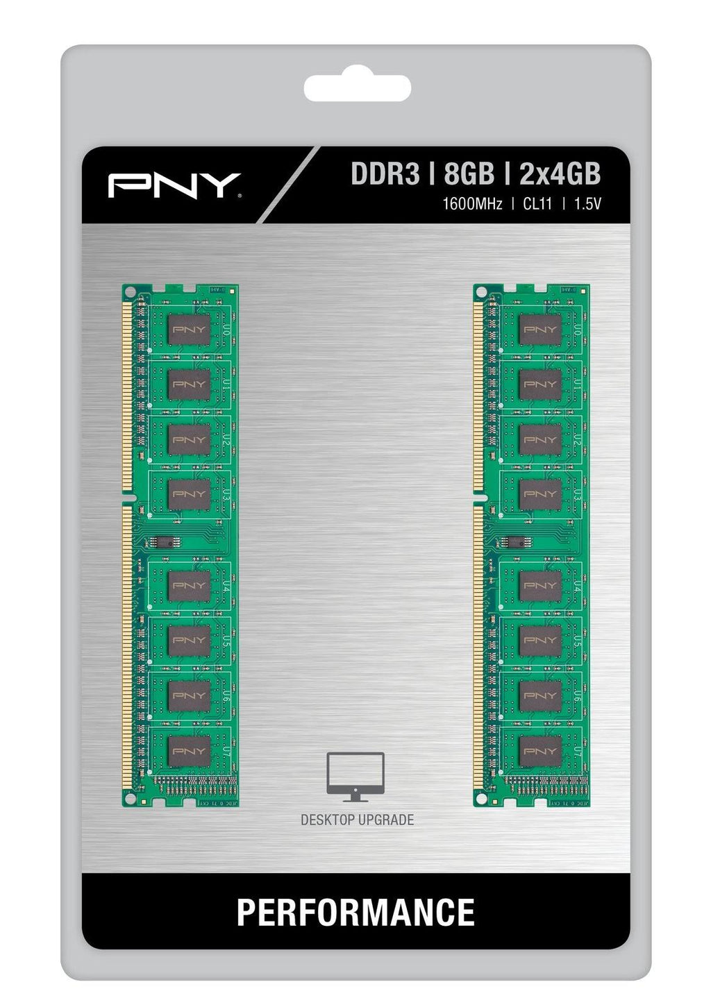 8GB Kit (2x4gb) DDR3 1600Mhz CL11 Desktop Memory P367