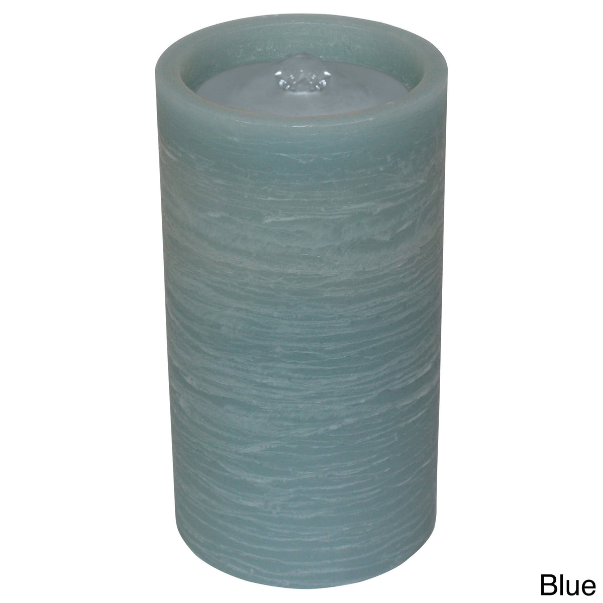 Blue Flameless Candle Fountain Y374317