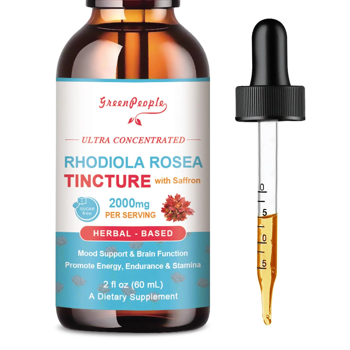 Rhodiola Rosea Liquid Supplement 2 fL oz C744183