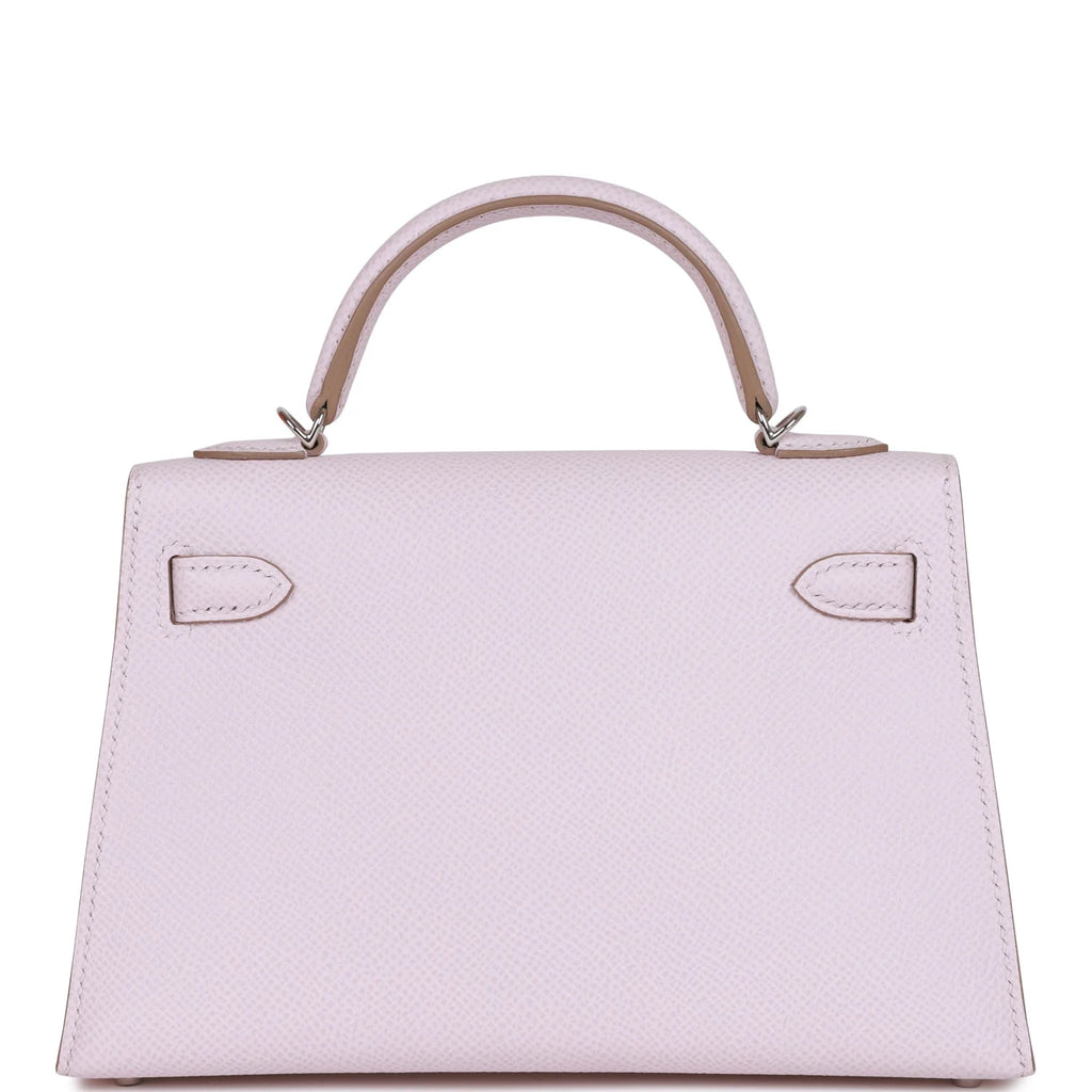 Mauve Pale Epsom Leather Handbag J467875