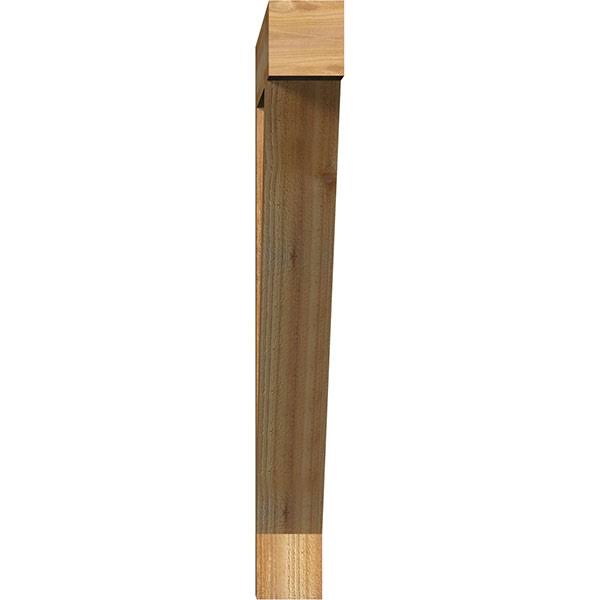 Traditional Block Rough Sawn Bracket, Western Red Cedar L639548