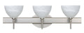 Satin Nickel Bathroom Light I53704