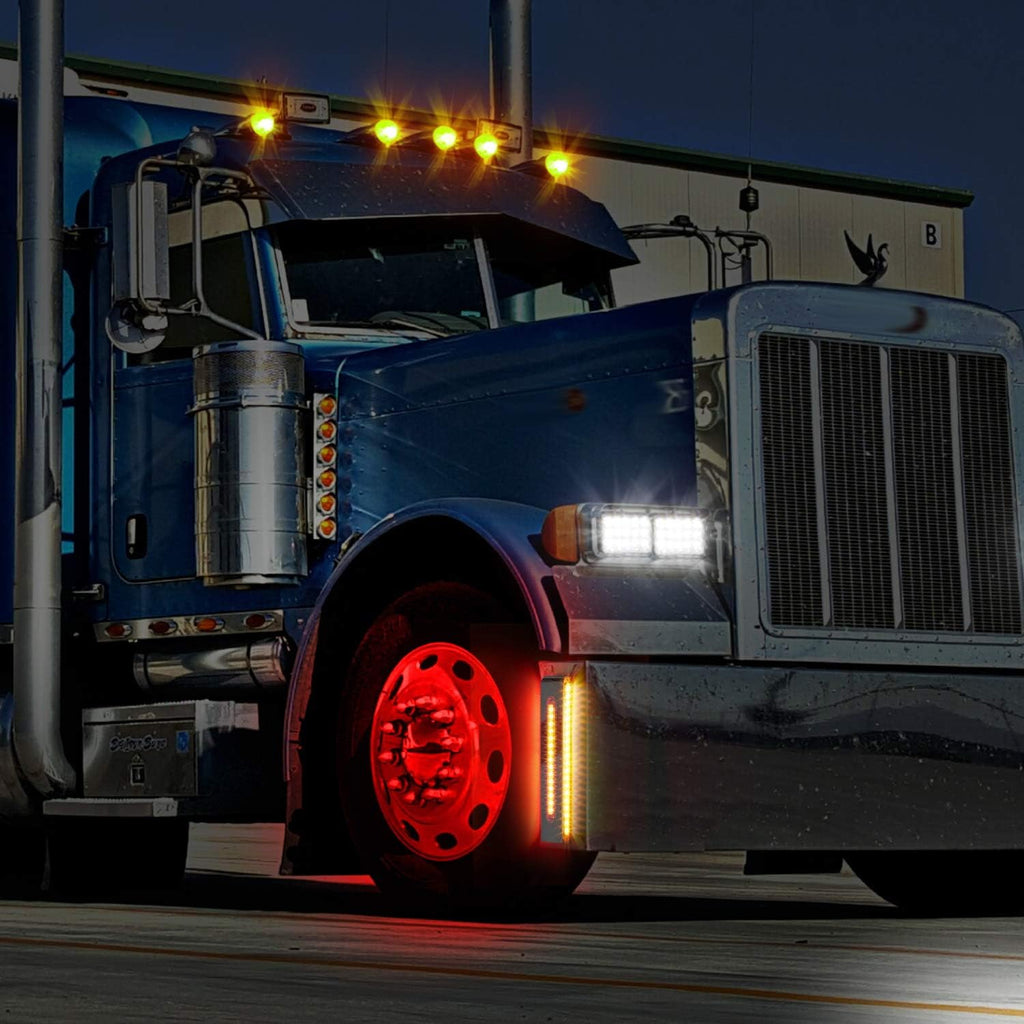 12 Inch Triple Face LED Trailer Light Bar N4674