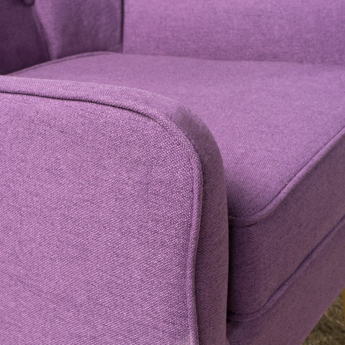 Purple Fabric Arm Chair Y83881
