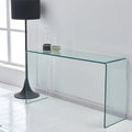 Transparent Tempered Glass Console Table A8834