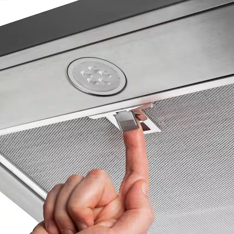 30 in. 320 CFM Convertible Under Cabinet Range Hood in Stainless Steel A522051
