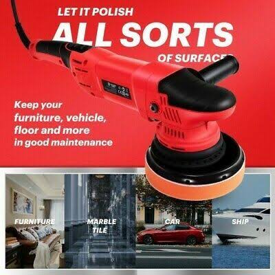 1100W Dual Action Random Orbital Polisher Kit Y70464