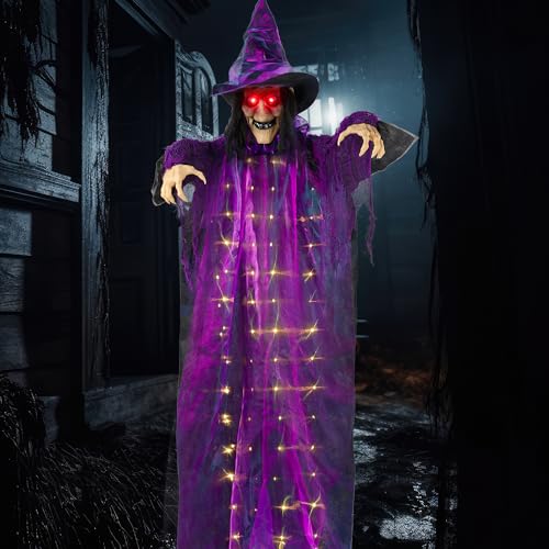 72” Hanging Witch Halloween Decoration I3022