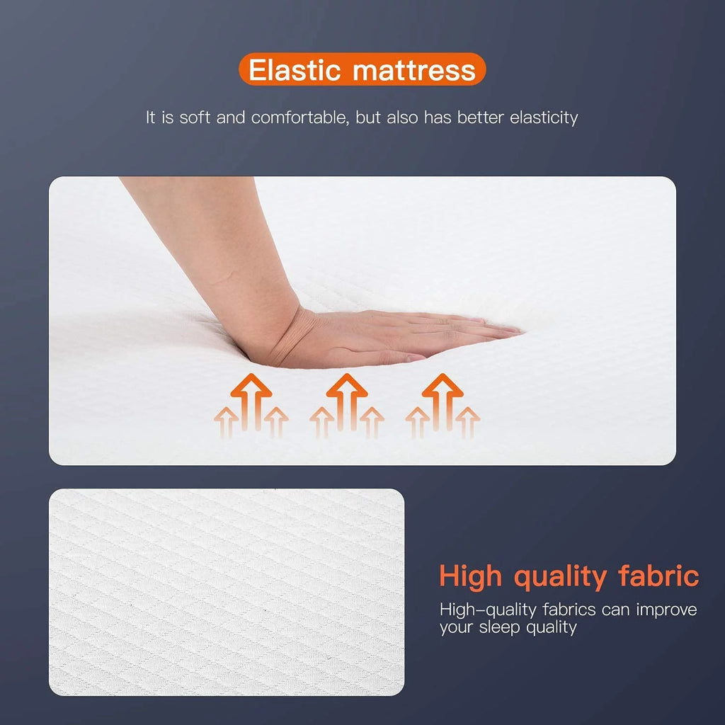 8 inch Twin Size Memory Foam Gel Mattress U40620