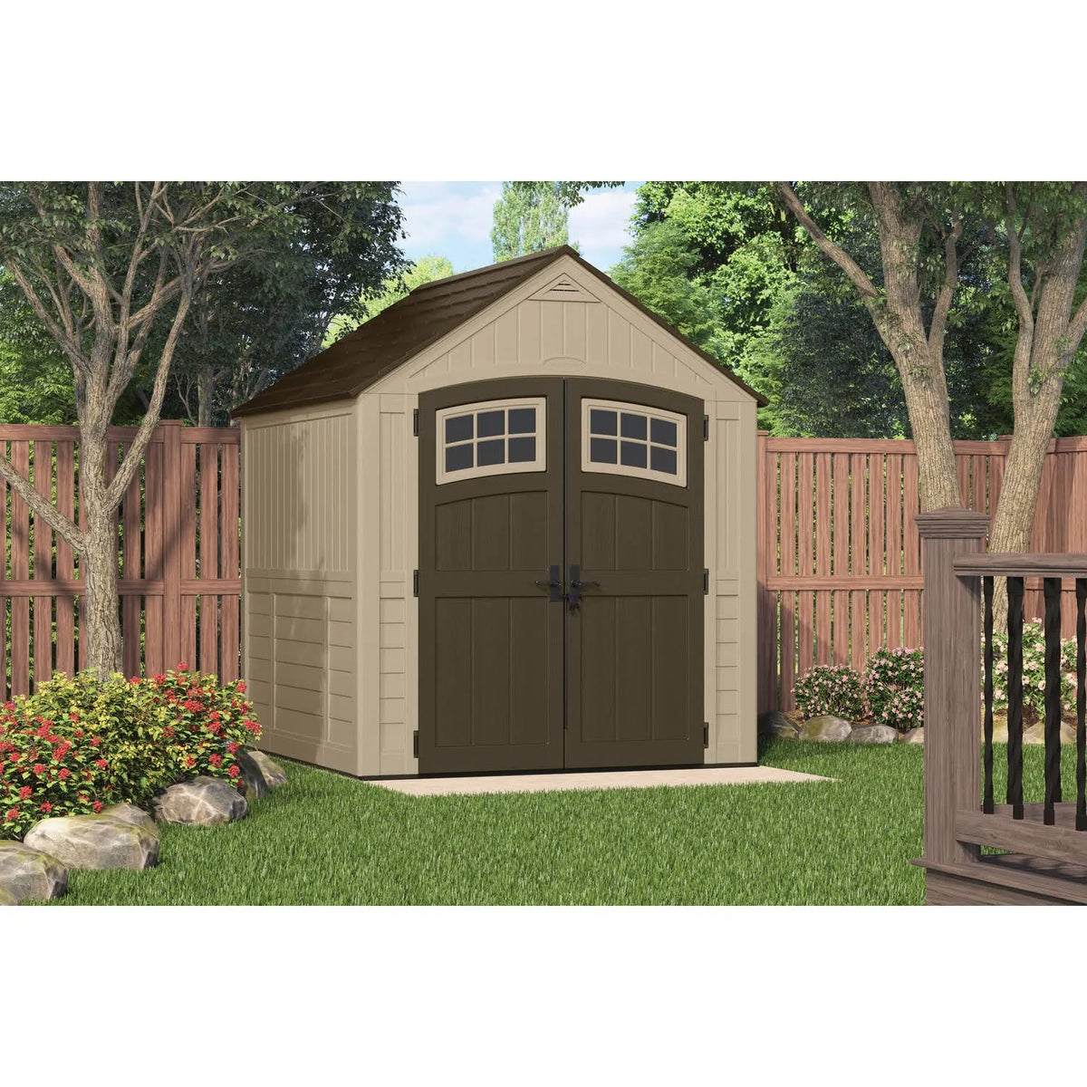 7 ft. x 7 ft. Storage Shed I95634