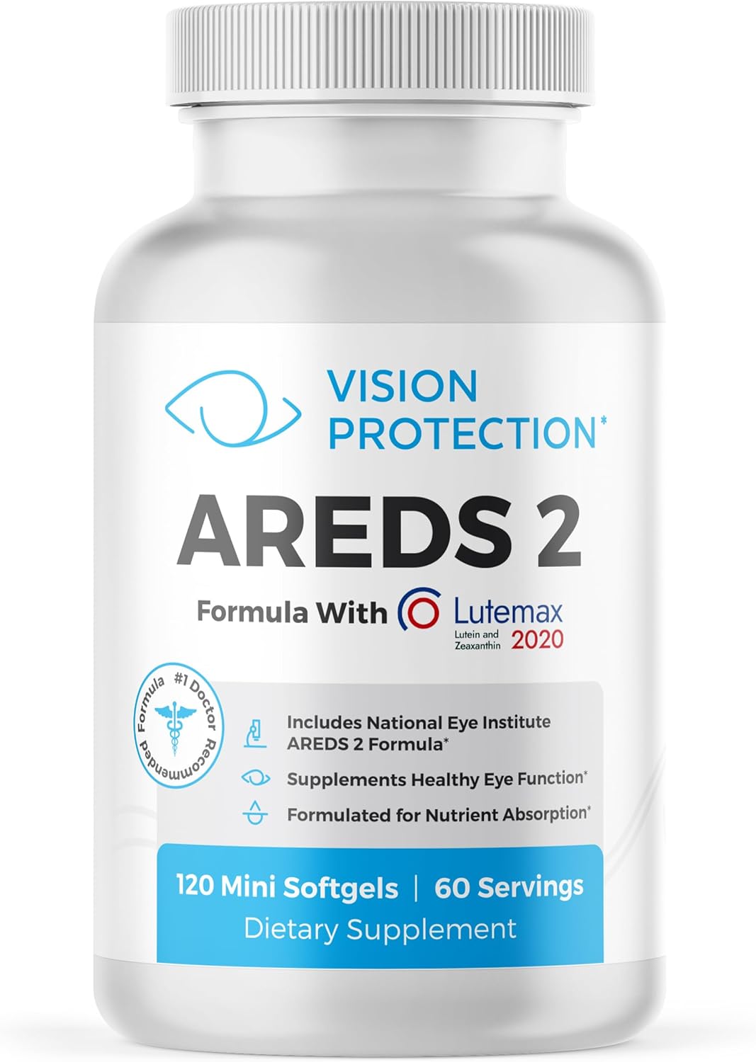 120 Mini Softgels Eye Vitamin & Mineral Supplement P232752