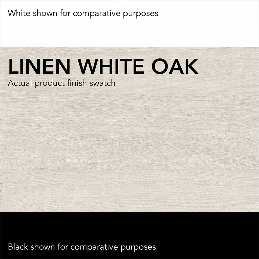 Linen White Oak Tall TV Stand for 65 Inch TV X708