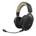 Cream Black Wireless Stereo Gaming Headset P44932