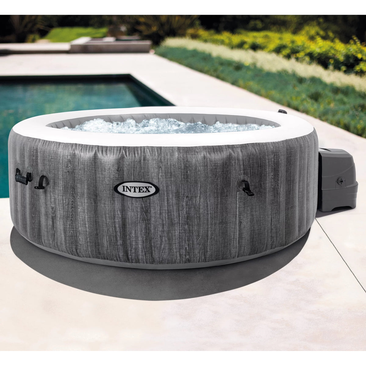 6 Person Inflatable Hot Tub Bubble Jet Spa R51670