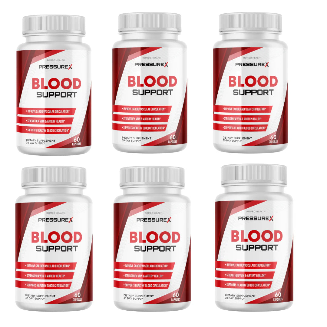 Blood Flow Dietary Supplement 6 Pack F821482