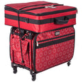 Red 23"X15"X12" Machine on Wheels Case N523