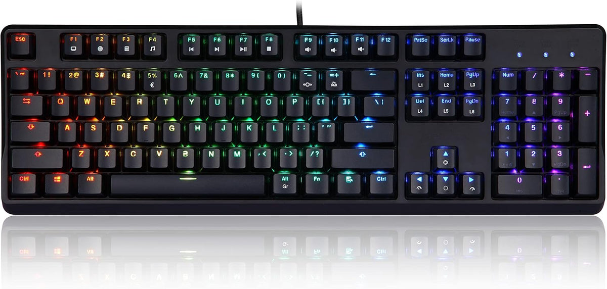 Wired USB Mechanical Gaming Keyboard V52503