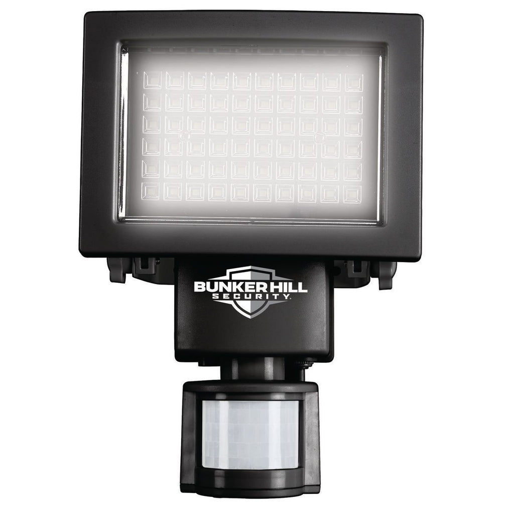 500 Lumen LED Solar Security Light Black N642