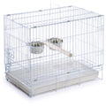 White Travel Bird Cage N431194
