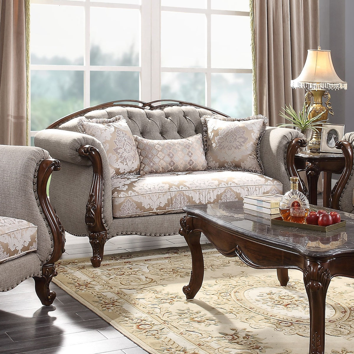 Loveseat with Pillows L3741