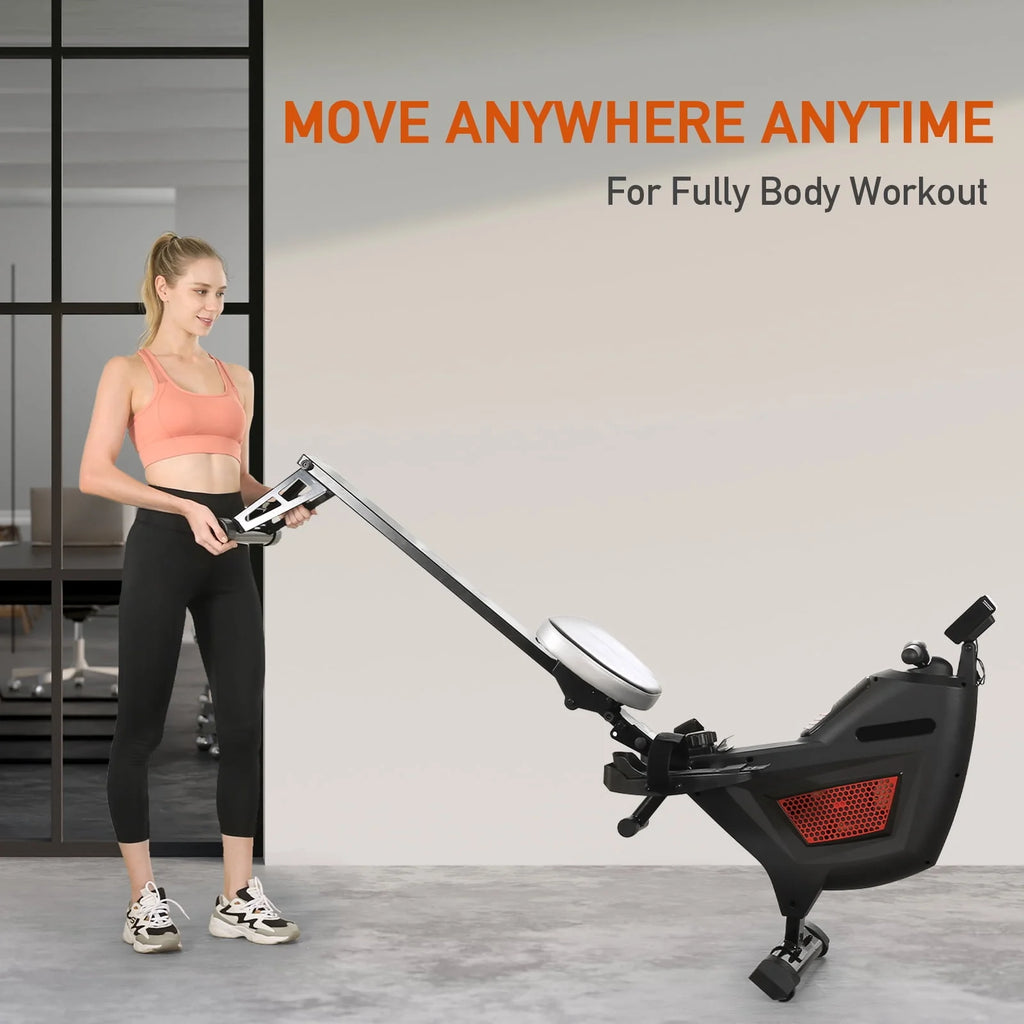 Folding Magnetic Air Rowing Machine R415