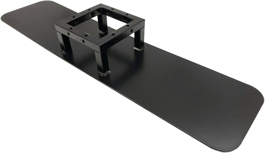 Black Square Metal Arch Truss 8 Ft. Width 7 ft. Height Portable DJ Lighting System I124