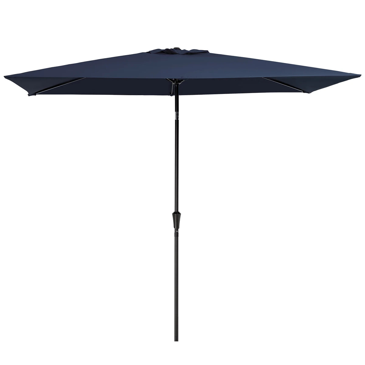 6.5' x 10' Rectangular Beige Patio Umbrella W292