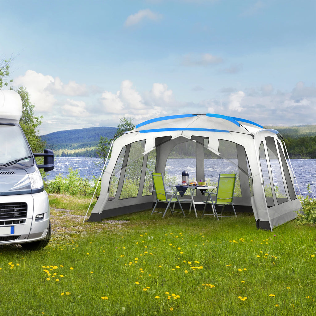 Screened-In Pop-Up Canopy Tent with Mosquito and UV Protection O86680