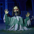 Animated Zombie Groundbreaker Outdoor Decor with Light Up Eyes K96005