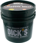 Yellow 36 Pack Lacrosse Ball Bucket U91070