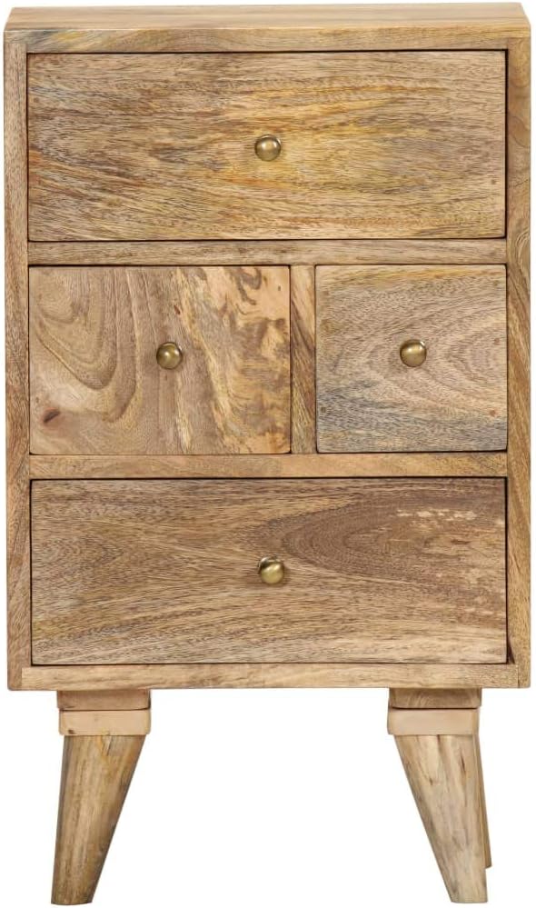 Solid Mango Wood Bedside Cabinet N42600