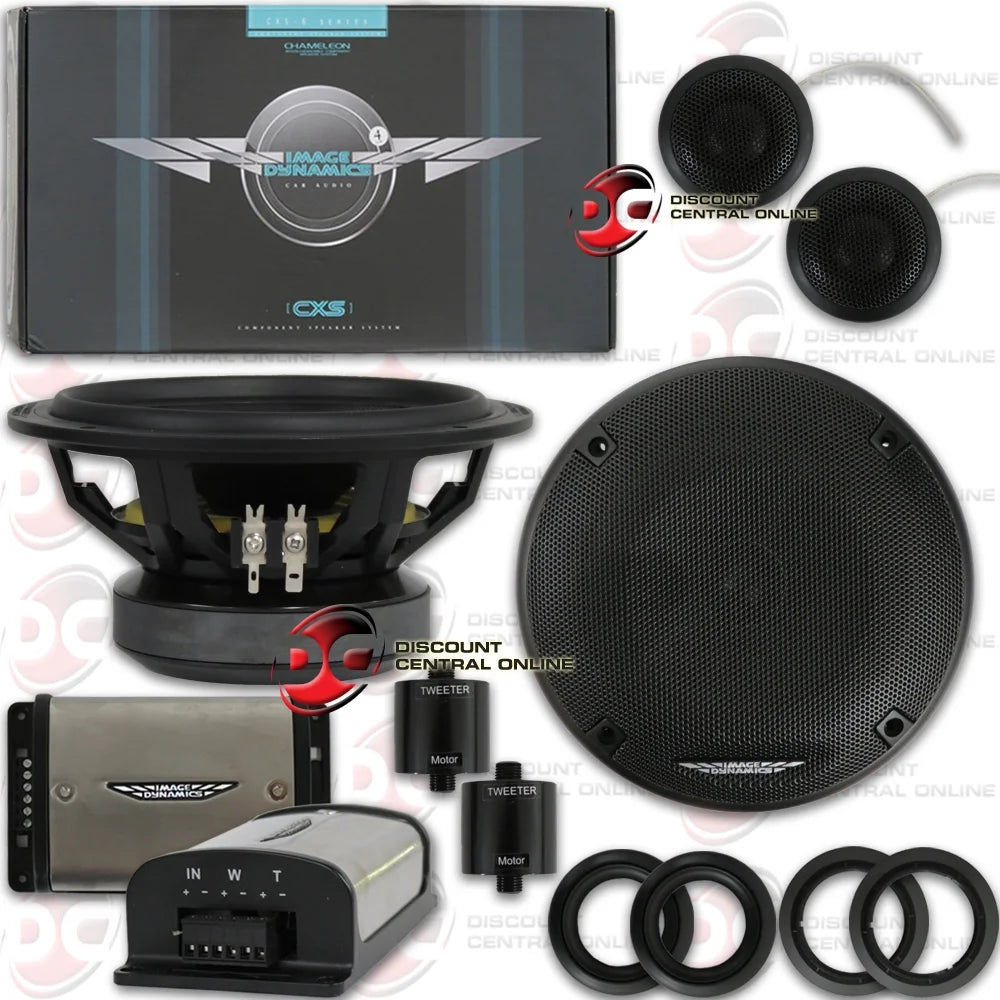 6.5-inch 2-way Car Audio Component Speakers G2473
