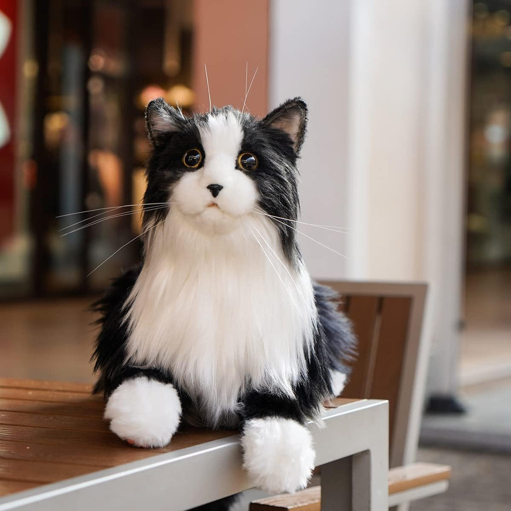 Handmade Lifelike Real Size Cat Plush Toy A26182