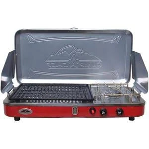 2 Burner Grill Stove Combo W3321