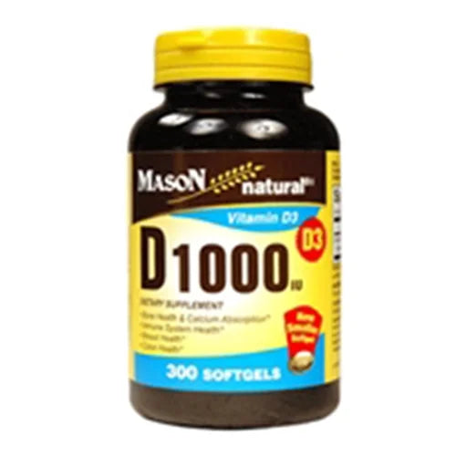 Vitamin D 1000 Iu Dietary Supplement Softgels, 6 Pack F13699