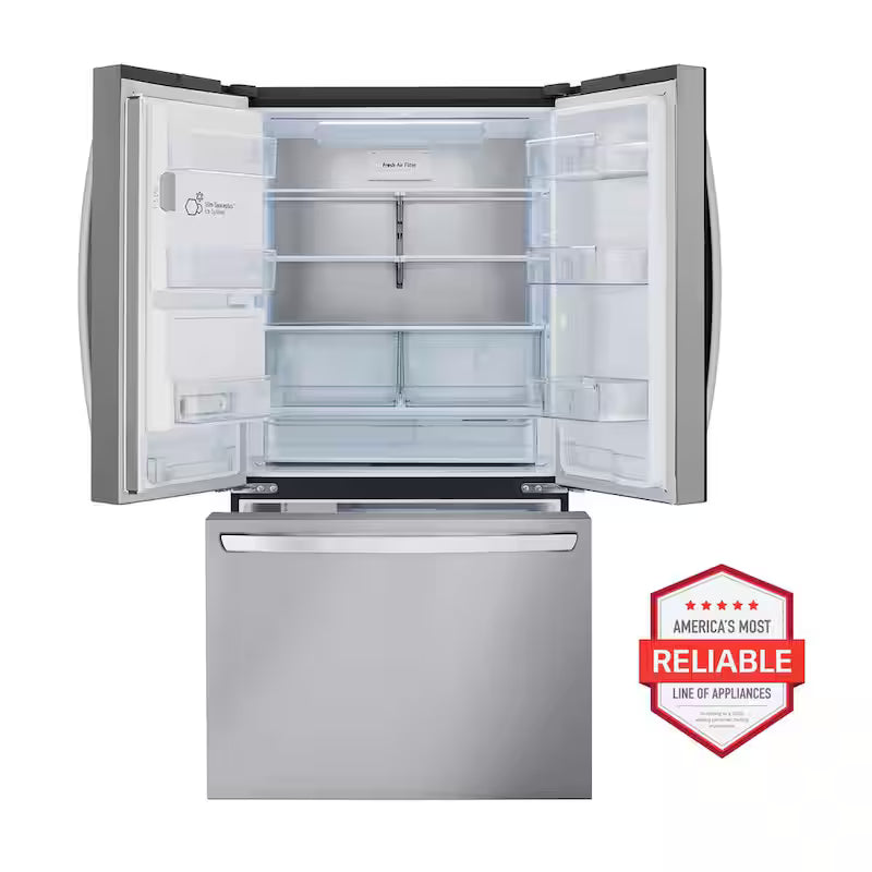 26 cu. ft. Smart Counter-Depth French Door Refrigerator with Dual Ice Makers A424