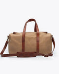 Leather Waxed Canvas Weekender Bag G26561