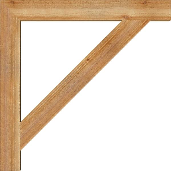 Traditional Block Rough Sawn Bracket, Western Red Cedar L639548