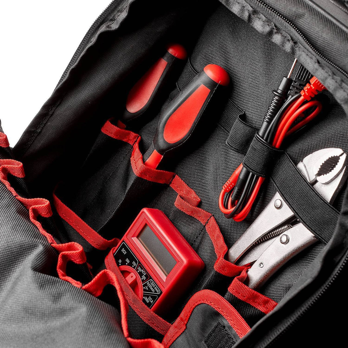 Brown Wheeled Backpack V645