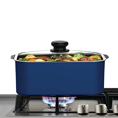 Red 5-Quart Non-stick Slow Cooker with Travel Lid and Thermal Carrying Case J6050