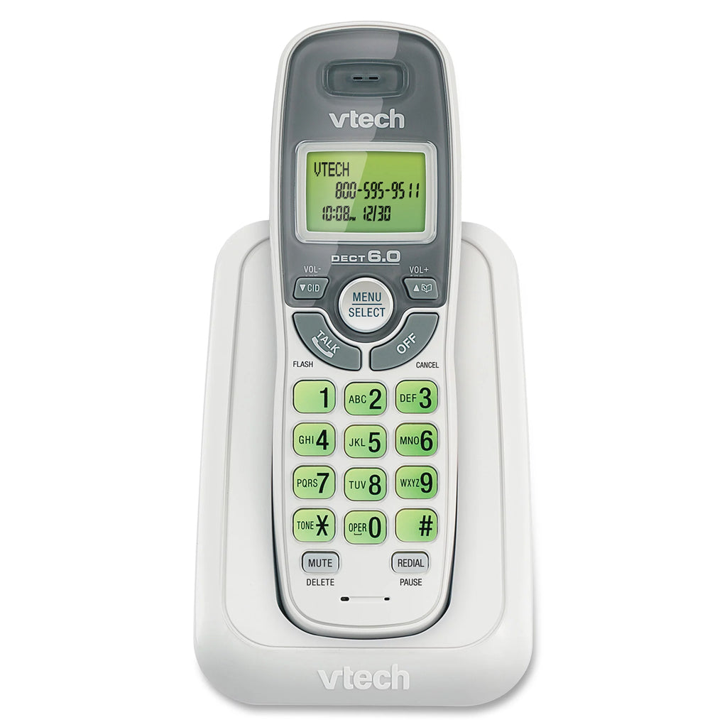 White Cordless Phone with Caller ID T878