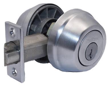 Satin Chrome Double Cylinder Deadbolt T681