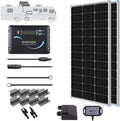 200 Watts 12 Volts Monocrystalline Solar Panel Kit with 30A PWM Charge Controller E67990