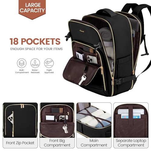 Travel Backpack with 3 Packing Cubes T802004