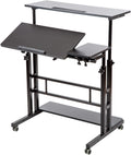 Adjustable Mobile Standing Desk with Wheels L294
