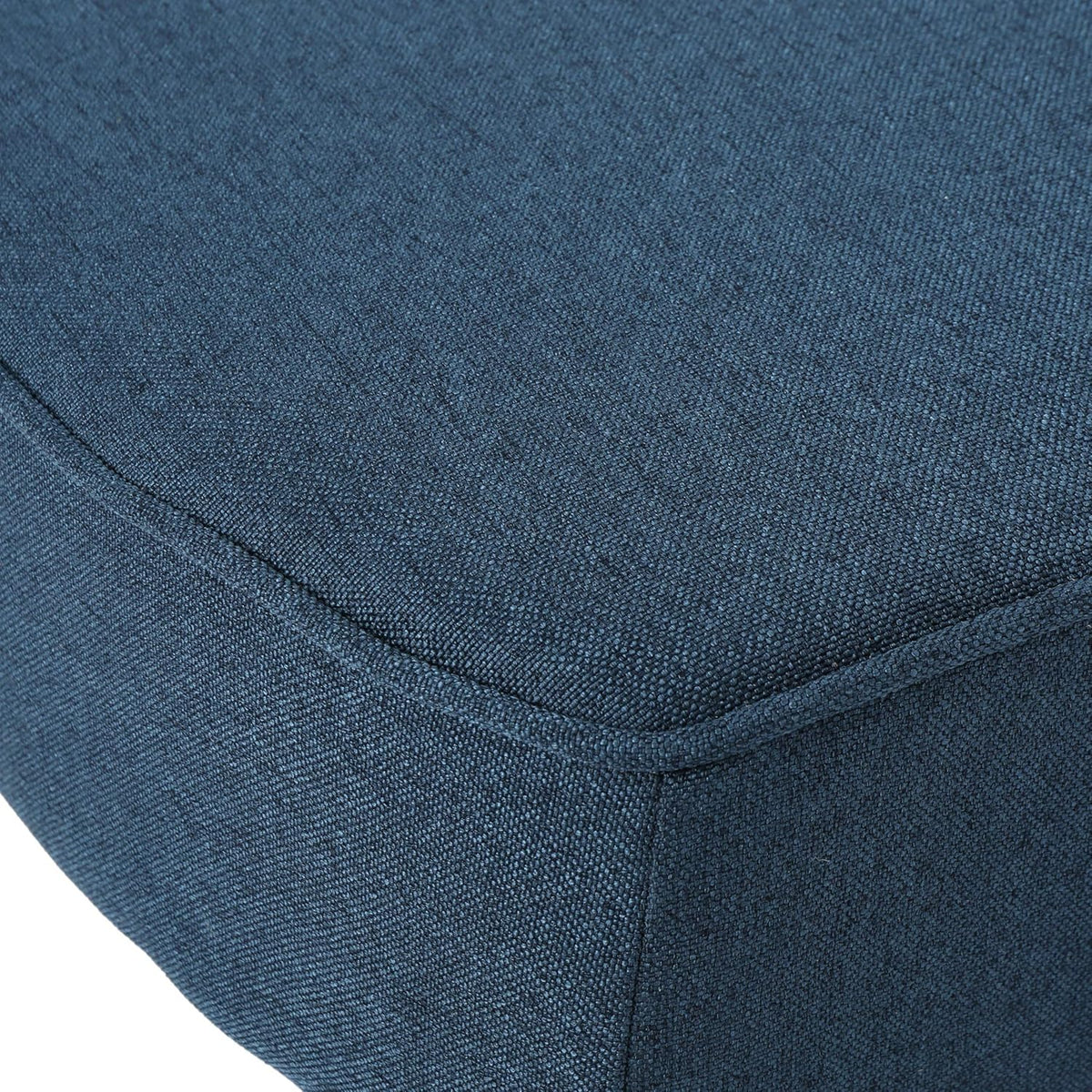 Navy Blue Fabric Chaise Lounge N9177