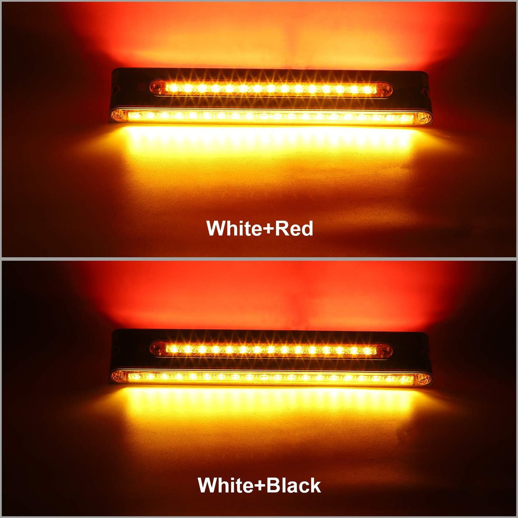 12 Inch Triple Face LED Trailer Light Bar N4674