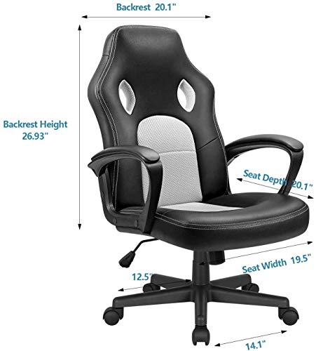 Blue High Back Ergonomic Gaming Chair T678